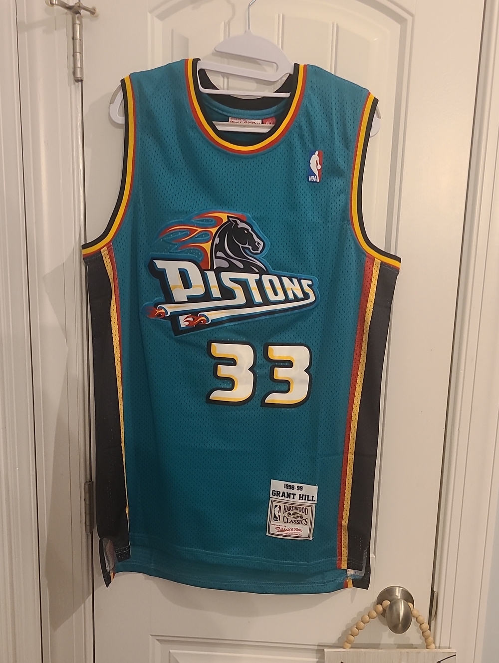 Vintage Grant Hill Detroit Pistons Jersey